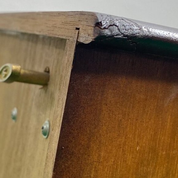 Vintage Gunther Mele 1970's Wooden Jewelry Box - Jewellery with Drawers - Vintag - Picture 3 of 10